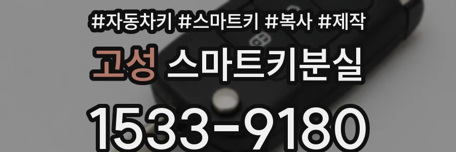 고성 스마트키분실