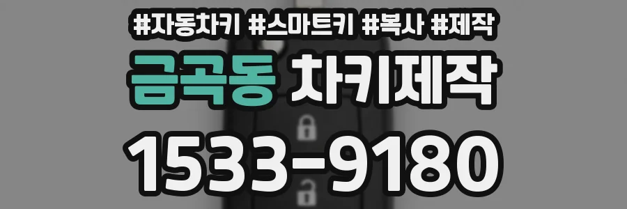 금곡동 차키제작