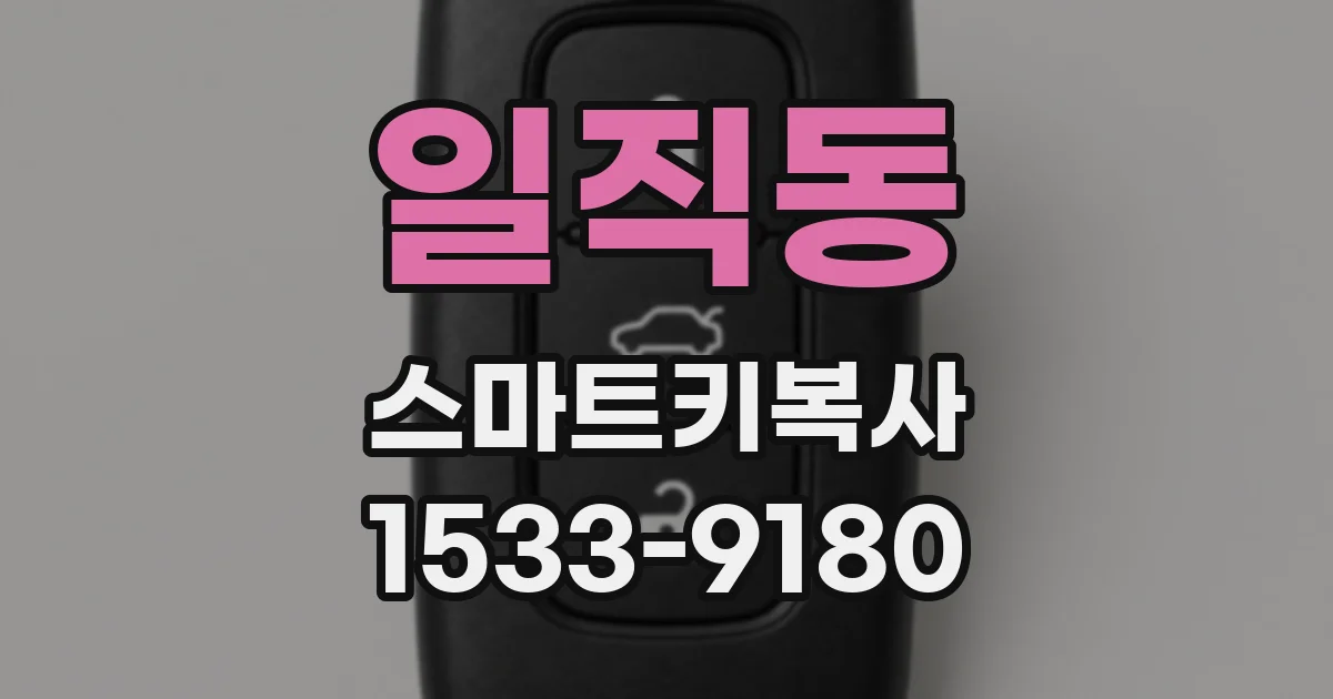일직동 스마트키복사