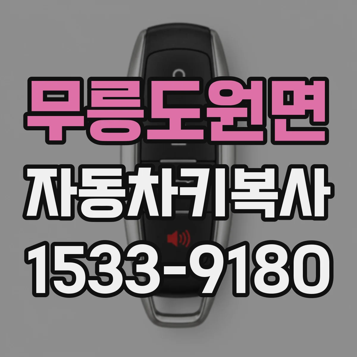 무릉도원면 자동차키복사
