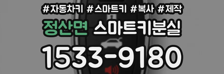 정산면 스마트키분실