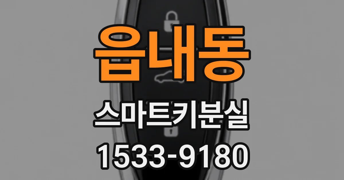 읍내동 스마트키분실