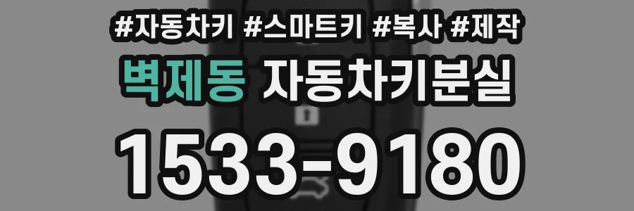 벽제동 자동차키분실