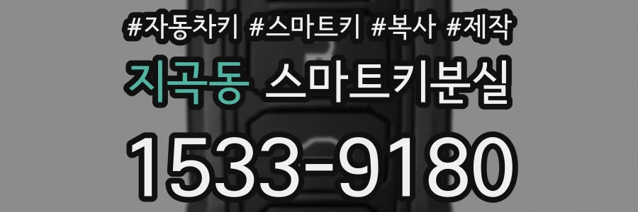 지곡동 스마트키분실