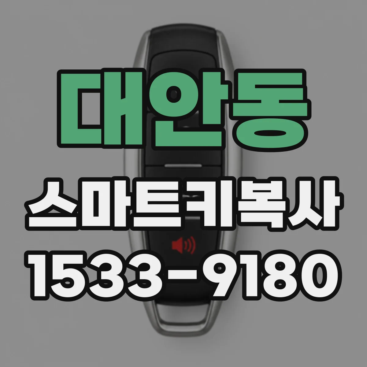 대안동 스마트키복사