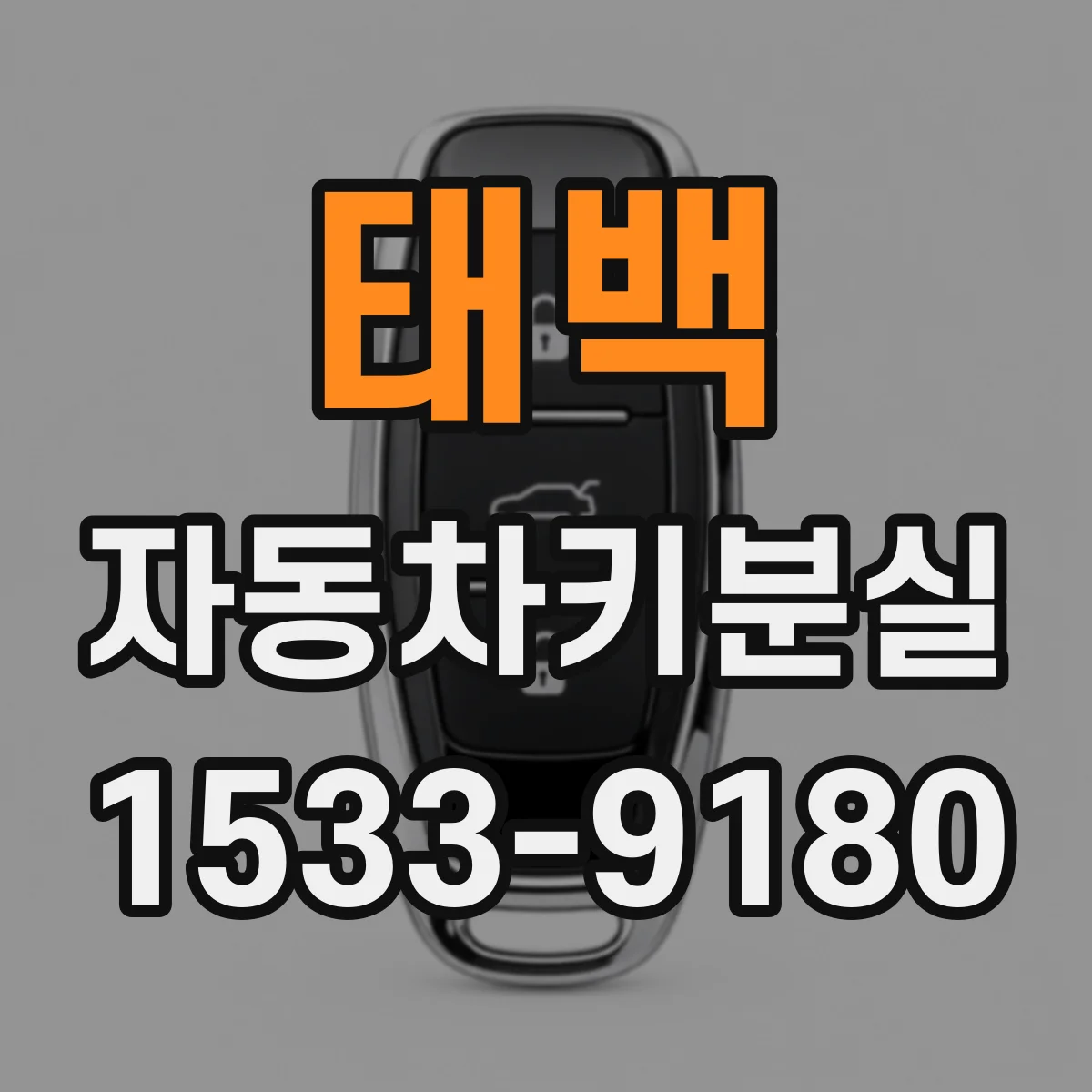 태백 자동차키분실 대비 키리스 시스템 고장 징후 체크