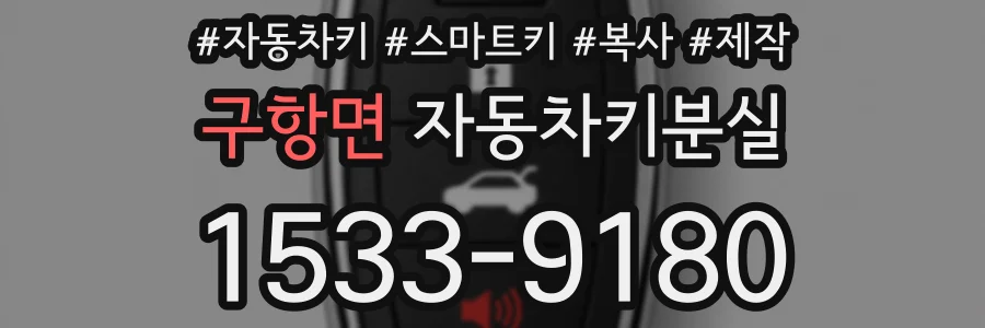 구항면 자동차키분실