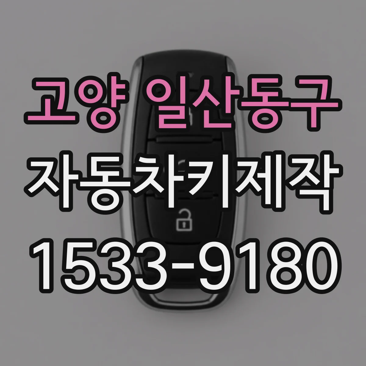 고양 일산동구 자동차키제작