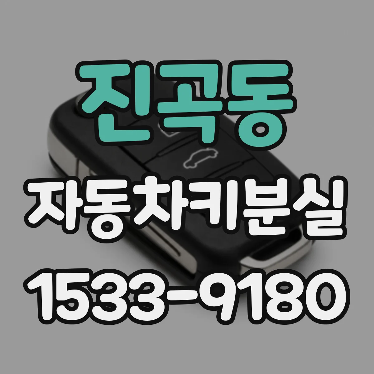 진곡동 자동차키분실