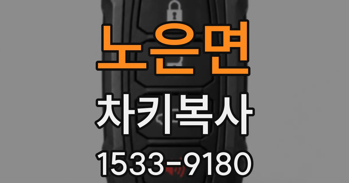 노은면 차키복사