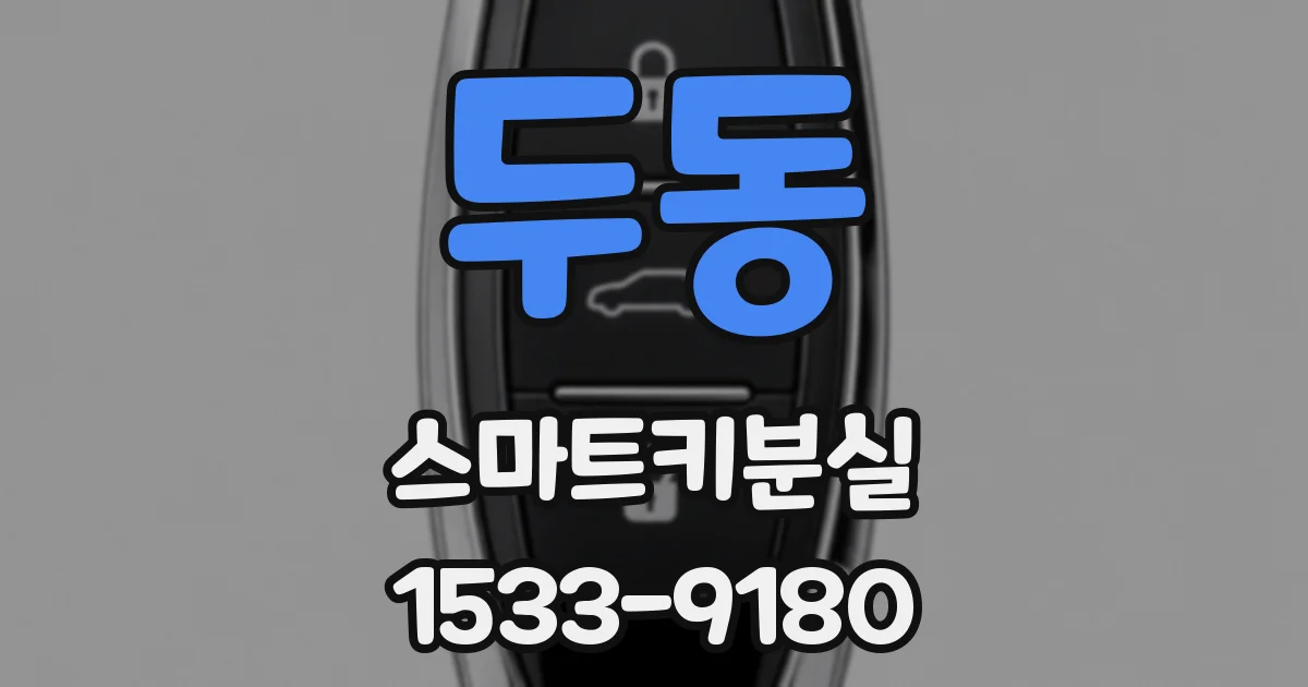 두동 스마트키분실