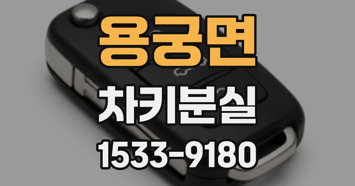 용궁면 차키분실