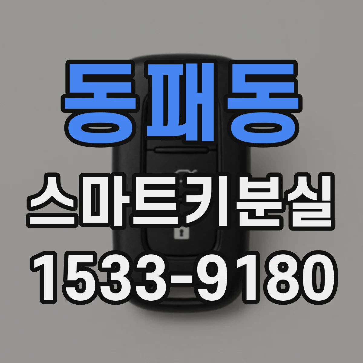 동패동 스마트키분실