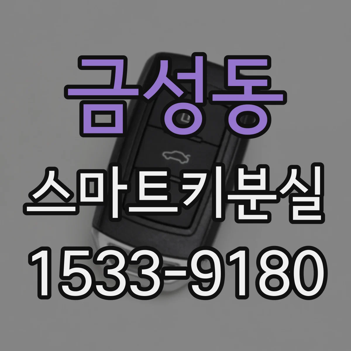 금성동 스마트키분실