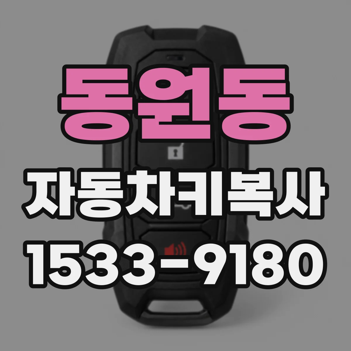 동원동 자동차키복사