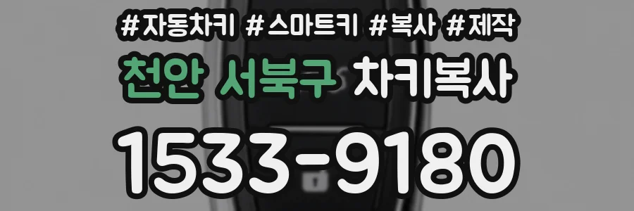 천안 서북구 차키복사