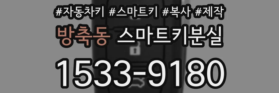 방축동 스마트키분실