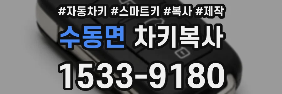 수동면 차키복사