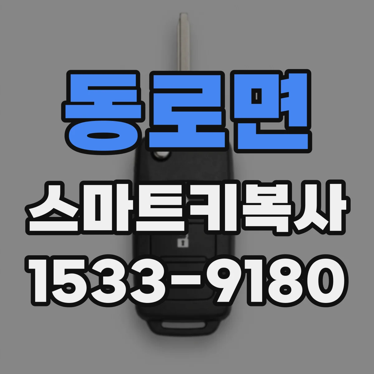 동로면 스마트키복사
