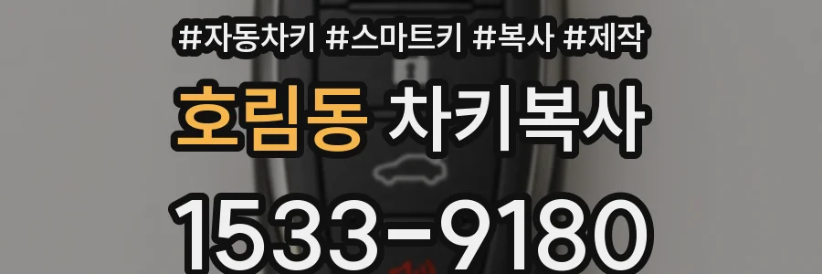 호림동 차키복사