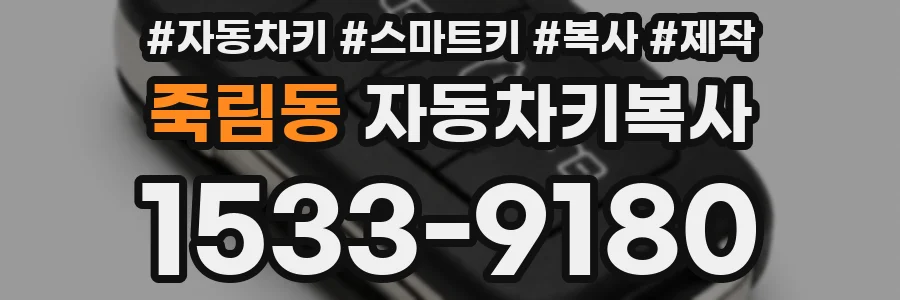 죽림동 자동차키복사