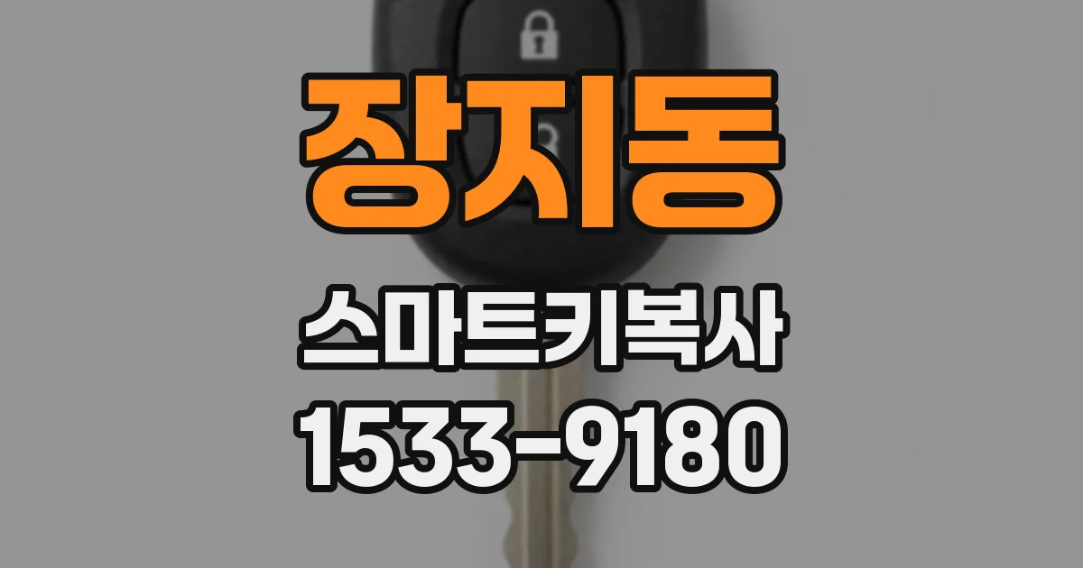 장지동 스마트키복사