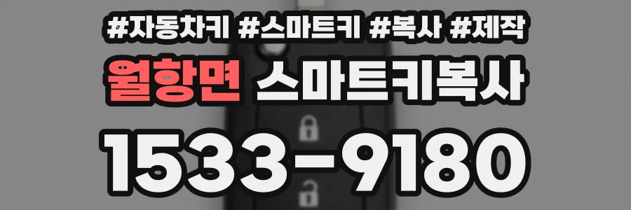 월항면 스마트키복사