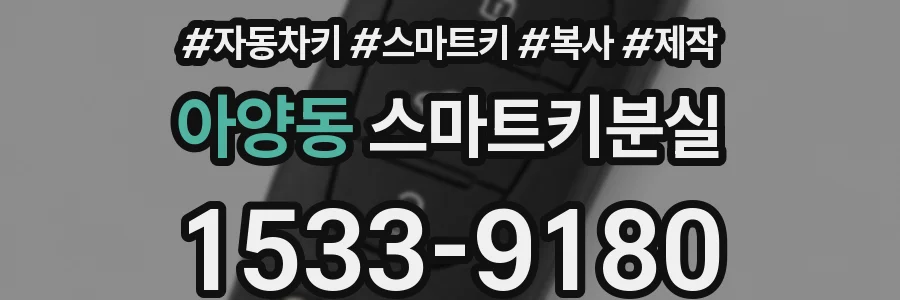 아양동 스마트키분실