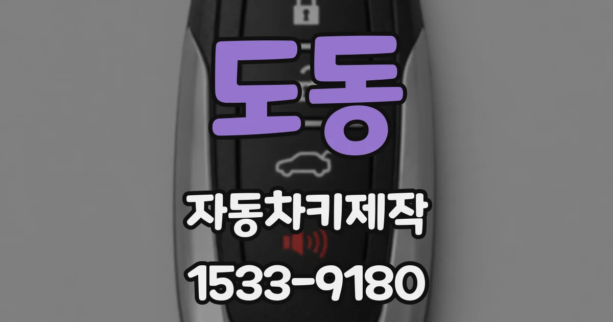 도동 자동차키제작