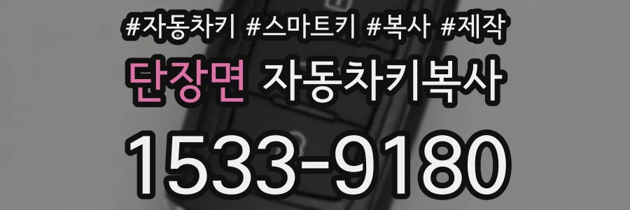 단장면 자동차키복사