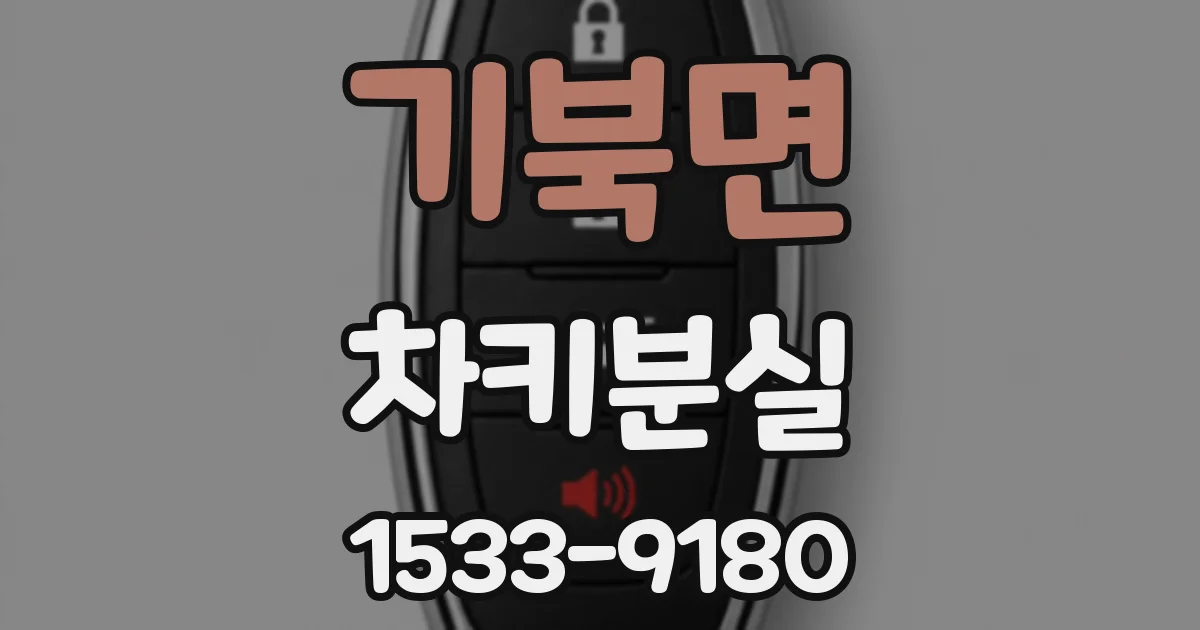 기북면 차키분실