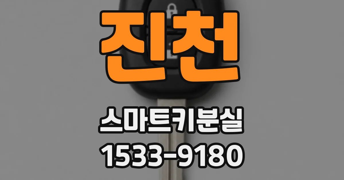 진천 스마트키분실