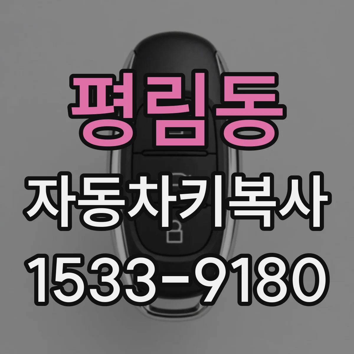 평림동 자동차키복사