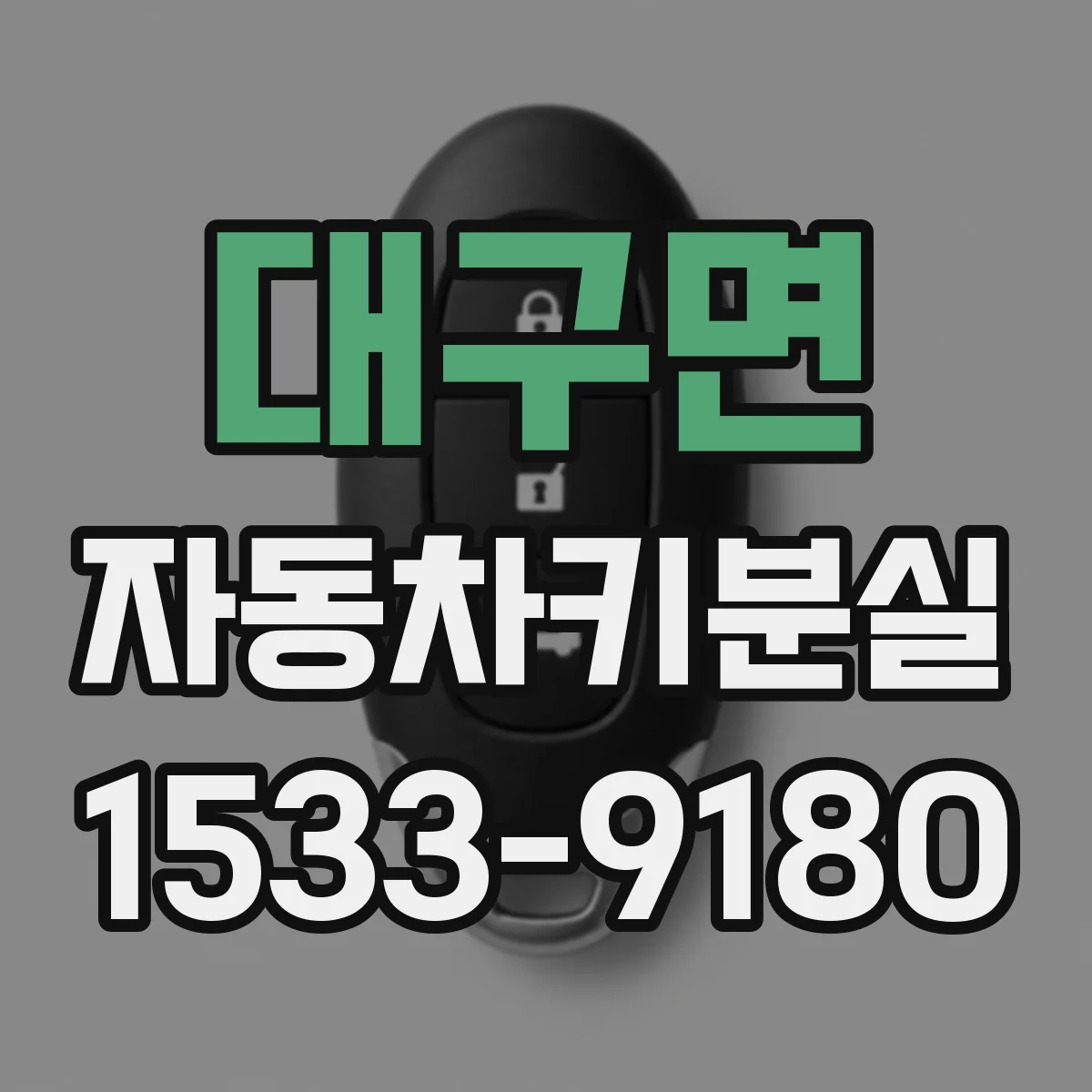 대구면 자동차키분실