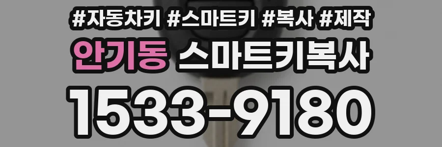 안기동 스마트키복사