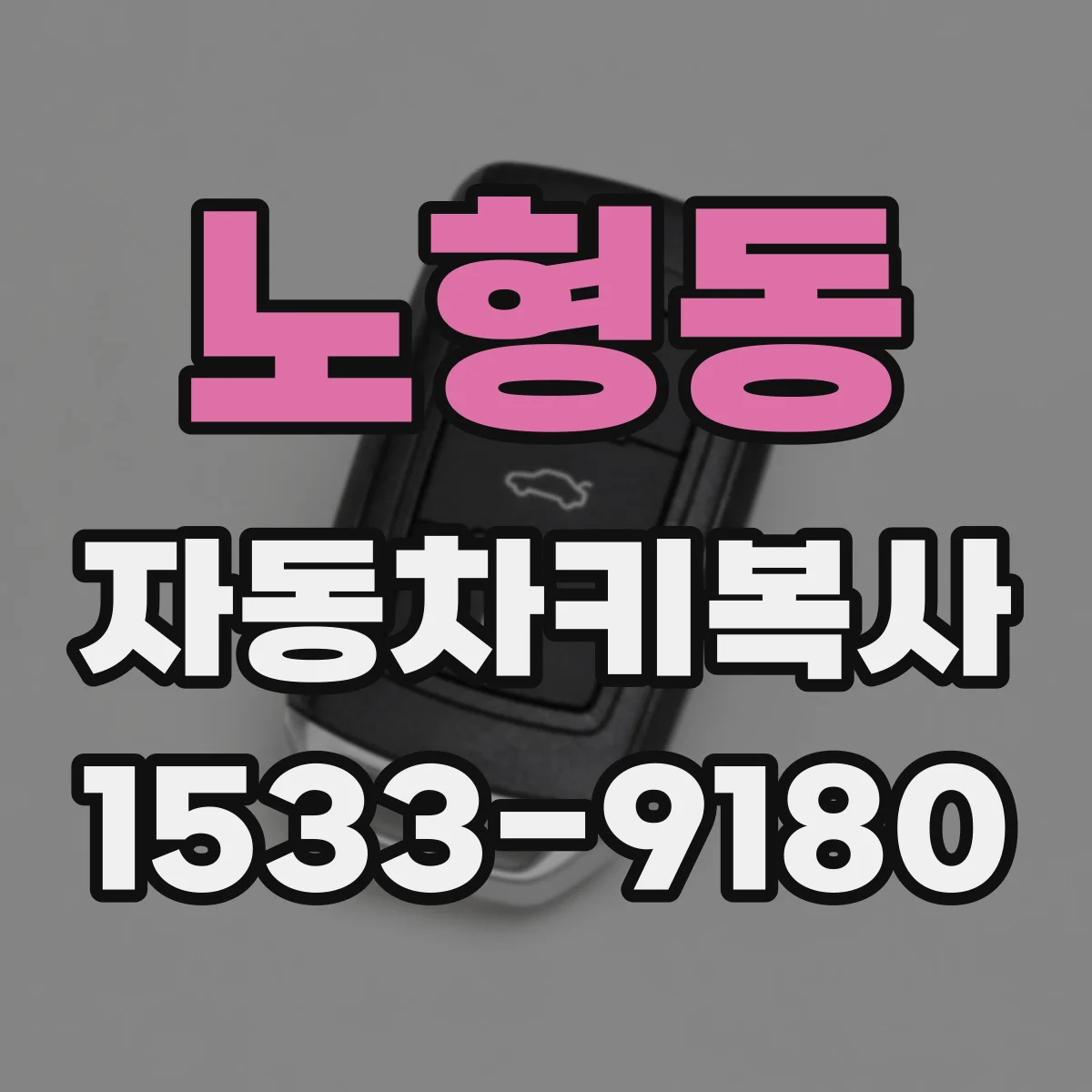 노형동 자동차키복사