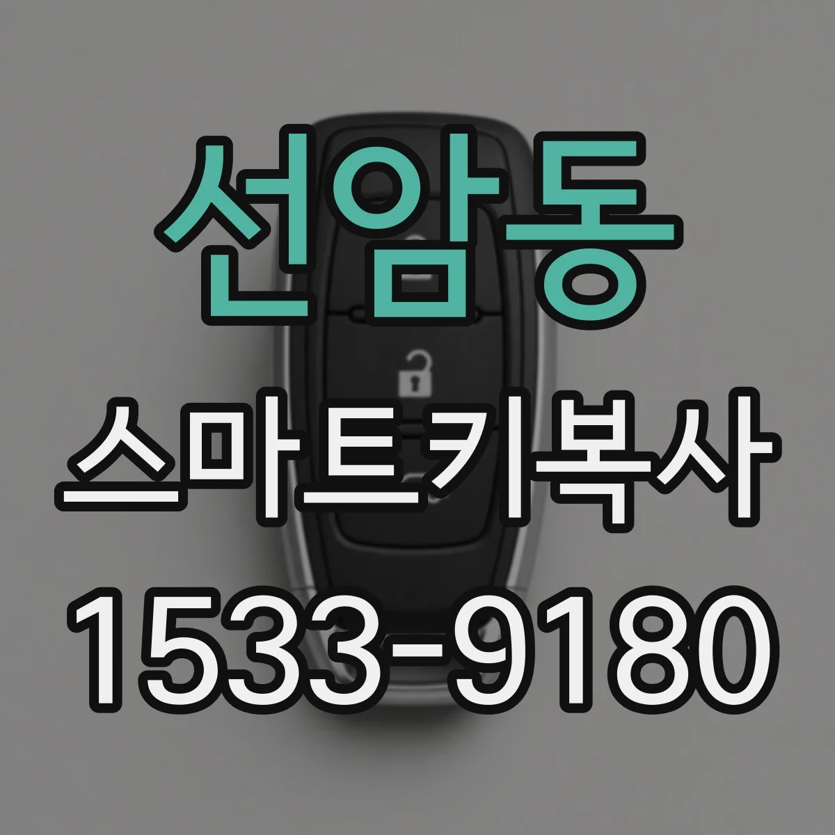 선암동 스마트키복사