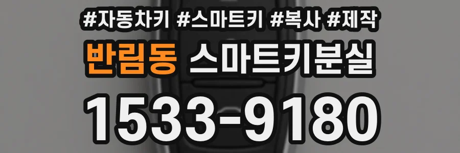 반림동 스마트키분실