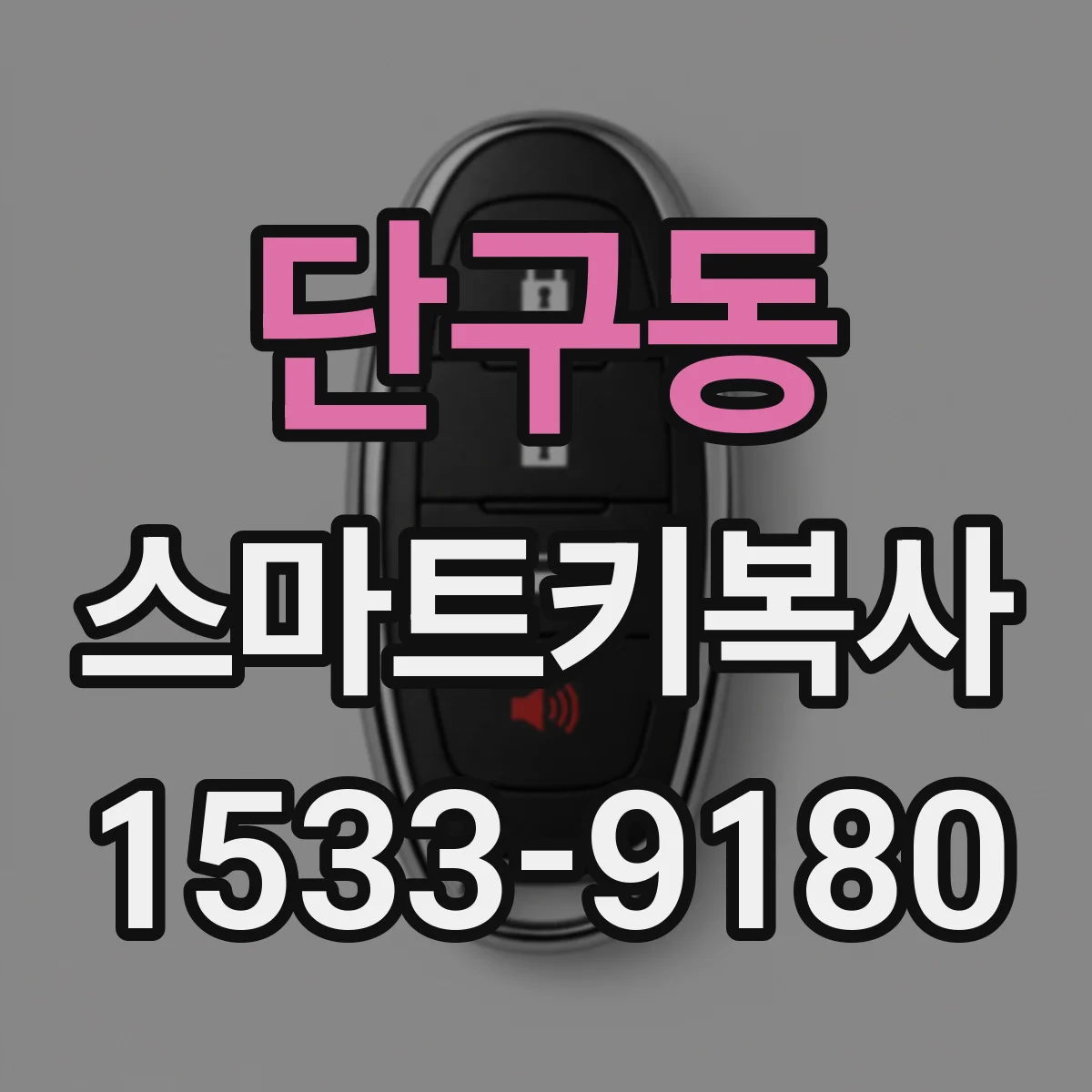 단구동 스마트키복사