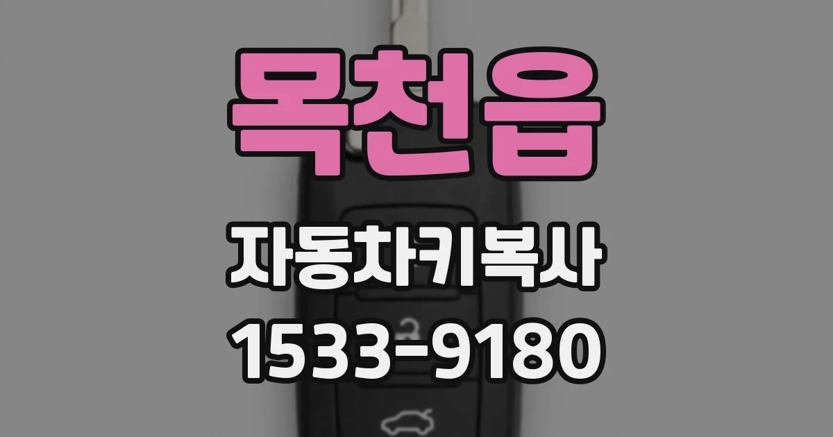 목천읍 자동차키복사
