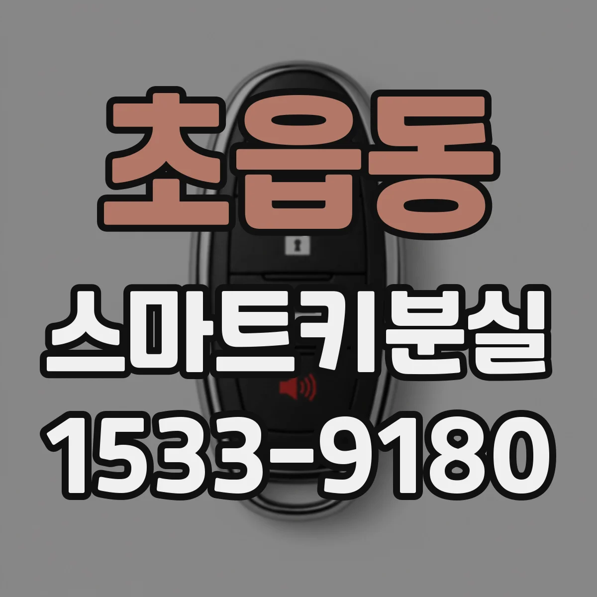 초읍동 스마트키분실