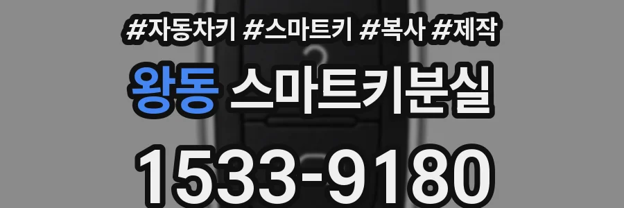 왕동 스마트키분실