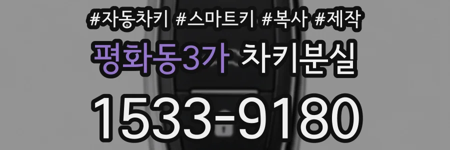 평화동3가 차키분실
