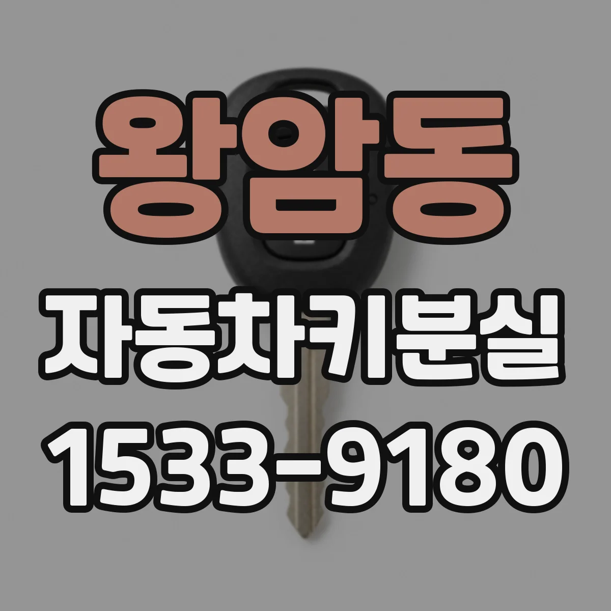 왕암동 자동차키분실