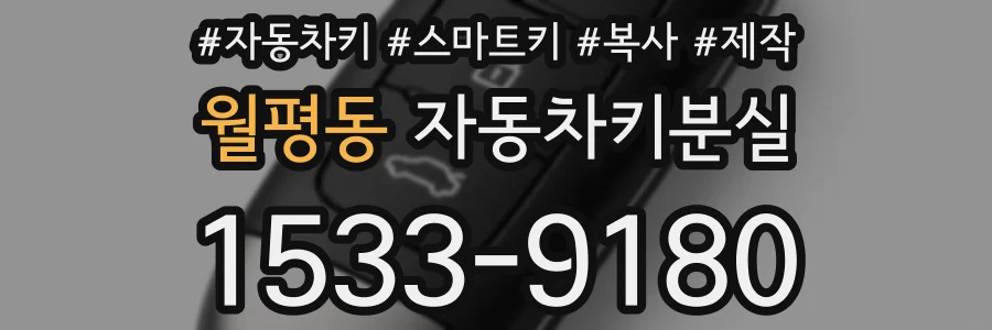 월평동 자동차키분실