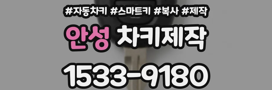 안성 차키제작