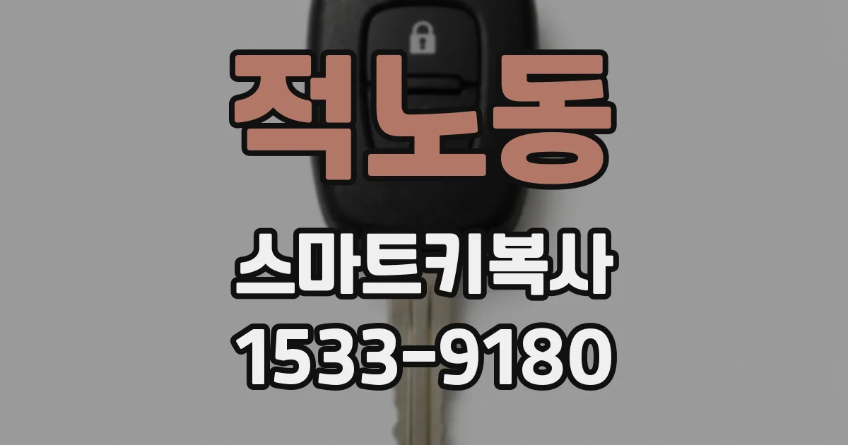 적노동 스마트키복사