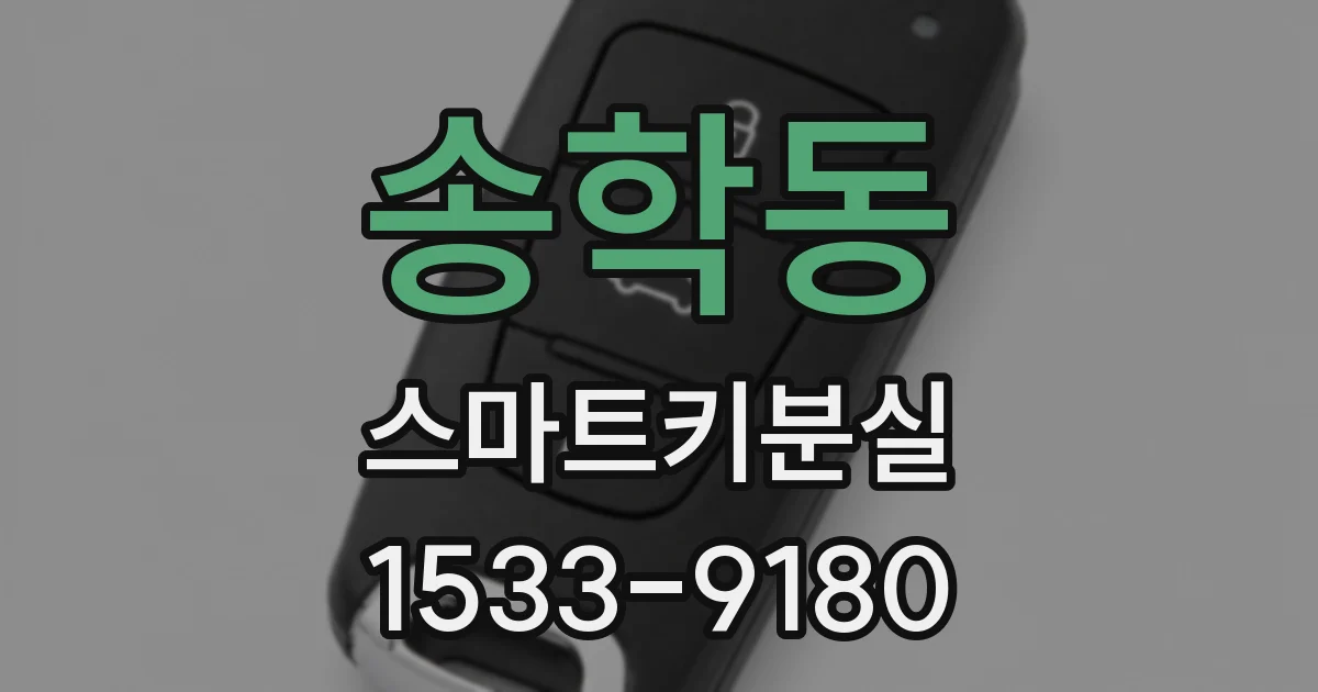 송학동 스마트키분실