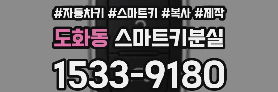도화동 스마트키분실