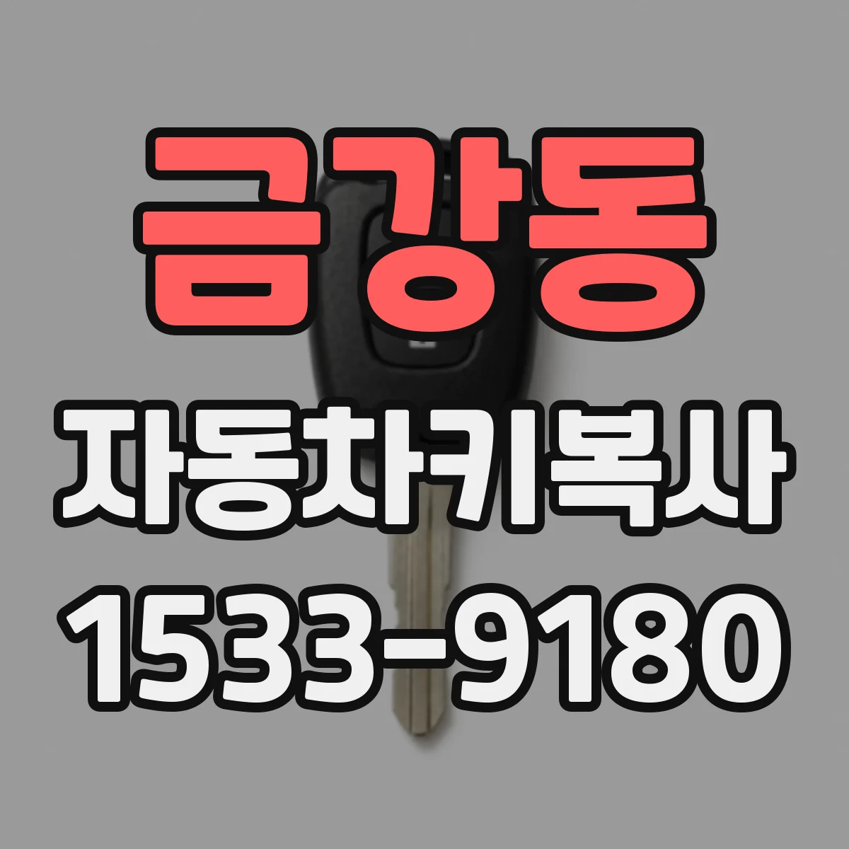 금강동 자동차키복사